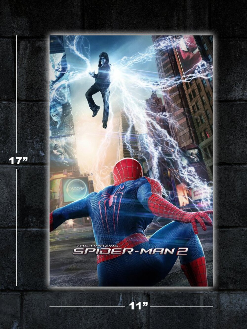 Amazing Spider-Man 2 poster - 11x17 wall art print merch marvel andrew garfield